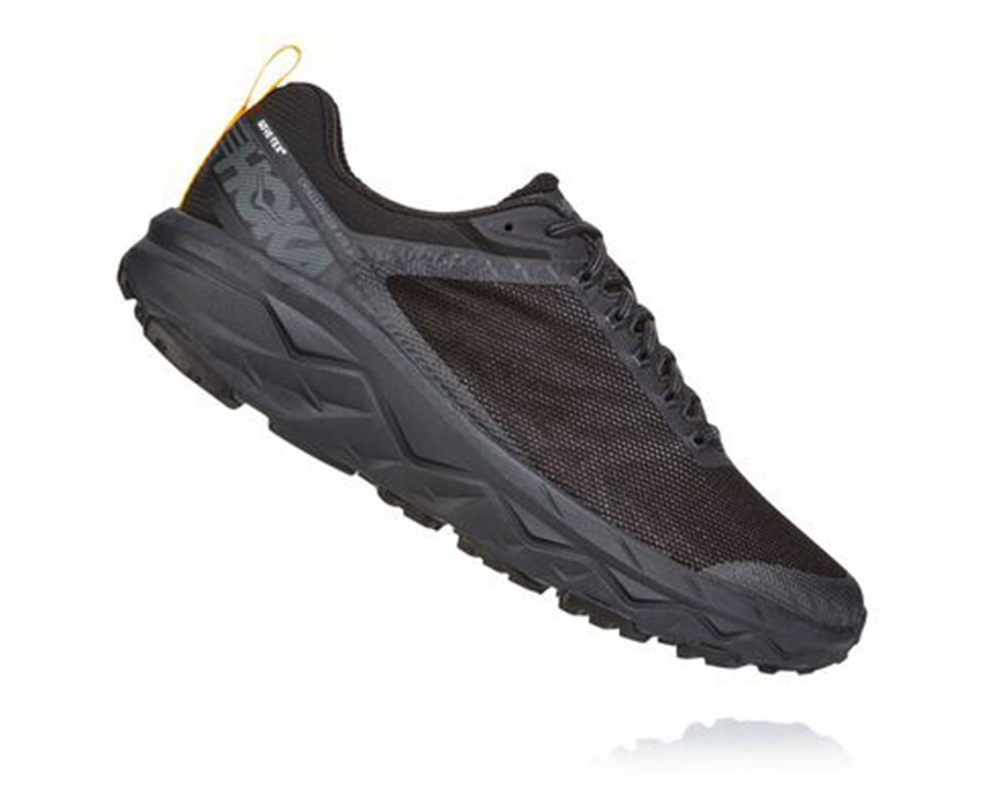 Zapatillas Trail Hoka One One Hombre - Challenger Atr 5 Gore-Tex - Negras - MFC824135